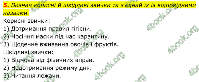 ГДЗ зошит Пізнаємо природу 5 клас Коршевнюк