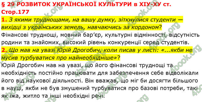 ГДЗ Історія України 7 клас Щупак (2024)