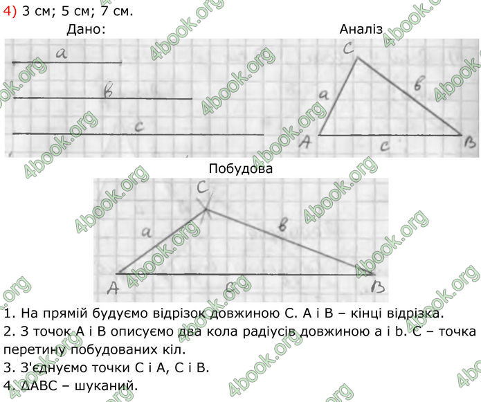 ГДЗ Геометрія 7 клас Бурда