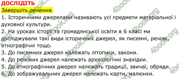 ГДЗ Історія України 7 клас Пометун (2024)