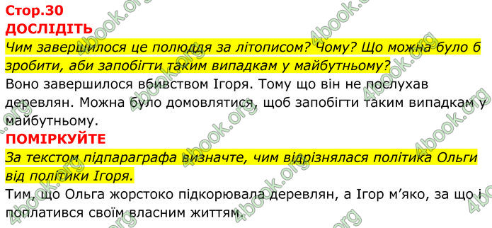 ГДЗ Історія України 7 клас Пометун (2024)