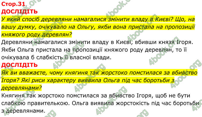 ГДЗ Історія України 7 клас Пометун (2024)