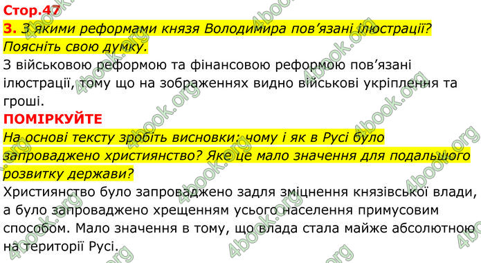 ГДЗ Історія України 7 клас Пометун (2024)