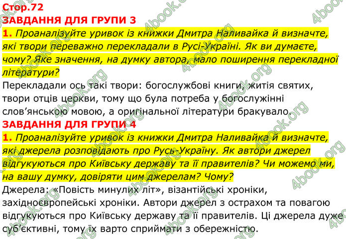 ГДЗ Історія України 7 клас Пометун (2024)
