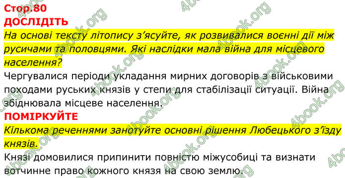 ГДЗ Історія України 7 клас Пометун (2024)