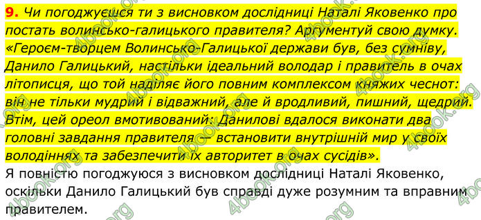 ГДЗ Історія України 7 клас Пометун (2024)