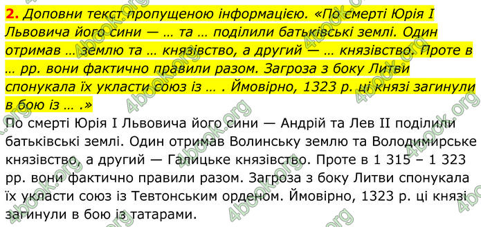 ГДЗ Історія України 7 клас Пометун (2024)