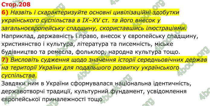 ГДЗ Історія України 7 клас Пометун (2024)