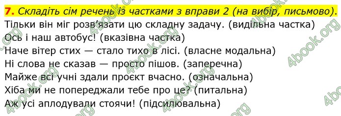 ГДЗ Українська мова 7 клас Авраменко