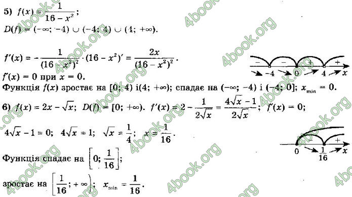 Решебник Алгебра 10 клас Мерзляк 2018 (Погл). ГДЗ