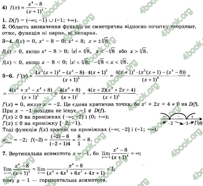 Решебник Алгебра 10 клас Мерзляк 2018 (Погл). ГДЗ
