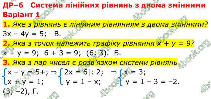 ГДЗ зошит самостійні Алгебра 7 клас Істер