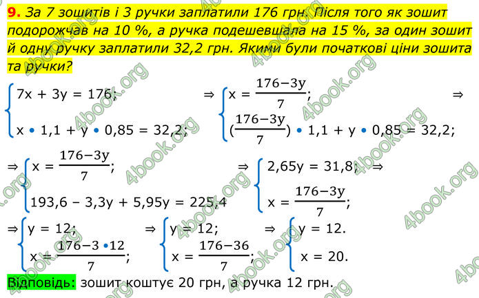 ГДЗ зошит самостійні Алгебра 7 клас Істер