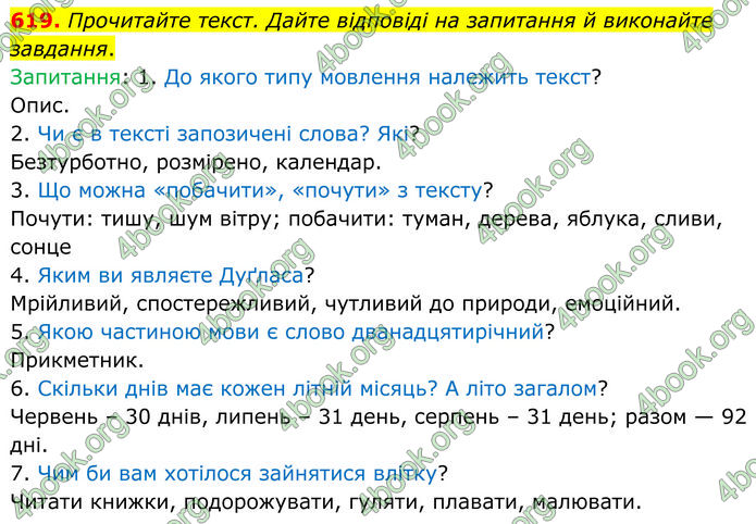 ГДЗ Українська мова 6 клас Голуб