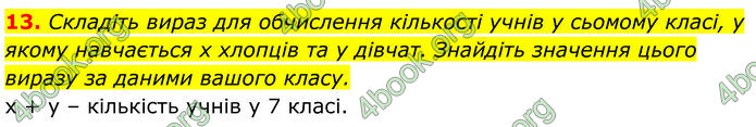 ГДЗ Алгебра 7 клас Тарасенкова (2024)