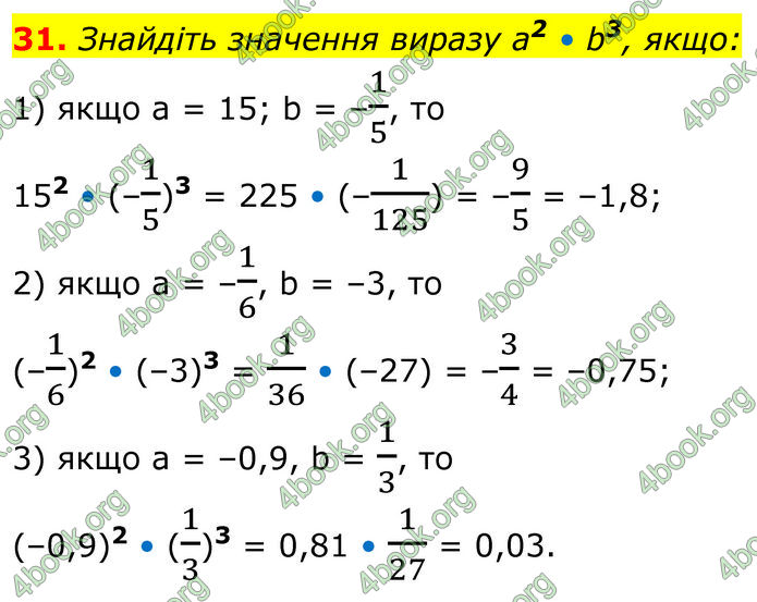 ГДЗ Алгебра 7 клас Тарасенкова (2024)