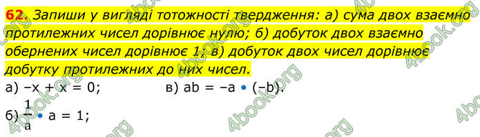 ГДЗ Алгебра 7 клас Бевз (2024)