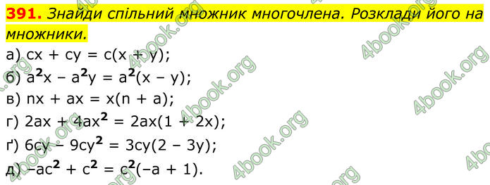ГДЗ Алгебра 7 клас Бевз (2024)
