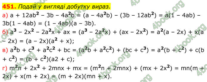 ГДЗ Алгебра 7 клас Бевз (2024)