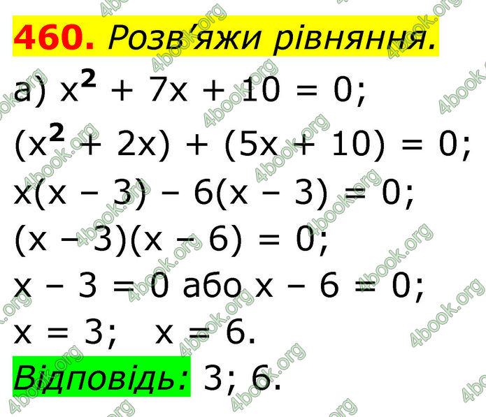 ГДЗ Алгебра 7 клас Бевз (2024)