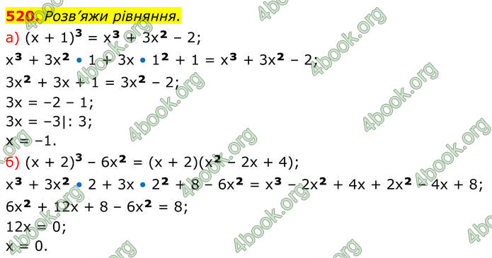 ГДЗ Алгебра 7 клас Бевз (2024)