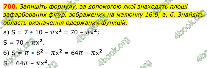 ГДЗ Алгебра 7 клас Бевз (2024)