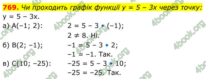ГДЗ Алгебра 7 клас Бевз (2024)