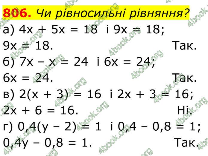 ГДЗ Алгебра 7 клас Бевз (2024)