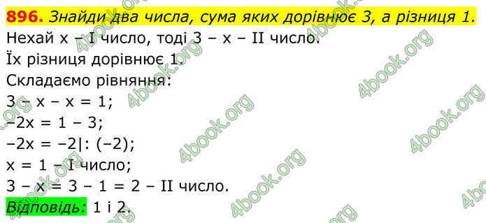 ГДЗ Алгебра 7 клас Бевз (2024)