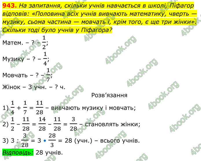 ГДЗ Алгебра 7 клас Бевз (2024)