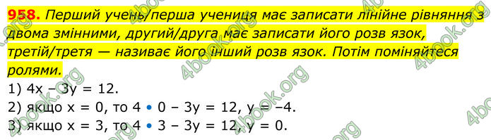 ГДЗ Алгебра 7 клас Бевз (2024)