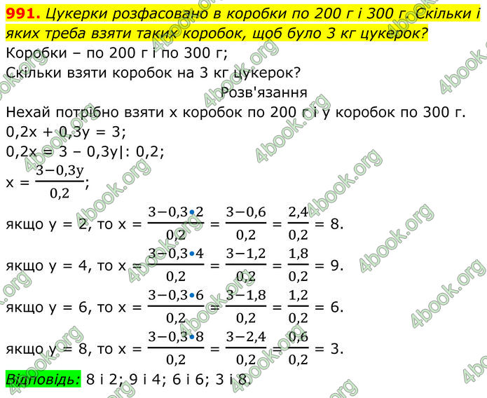 ГДЗ Алгебра 7 клас Бевз (2024)