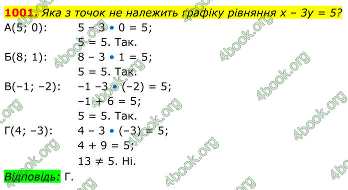 ГДЗ Алгебра 7 клас Бевз (2024)