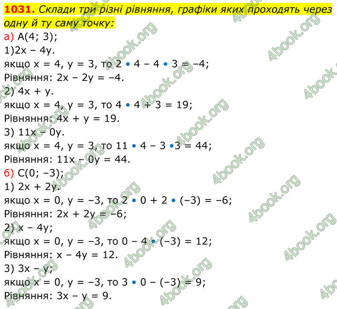 ГДЗ Алгебра 7 клас Бевз (2024)