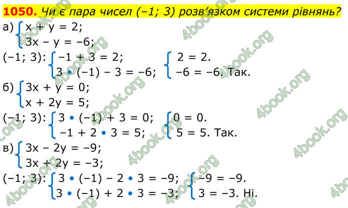 ГДЗ Алгебра 7 клас Бевз (2024)