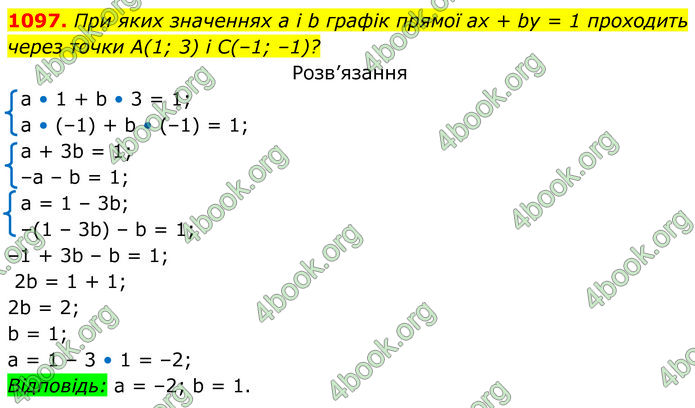 ГДЗ Алгебра 7 клас Бевз (2024)