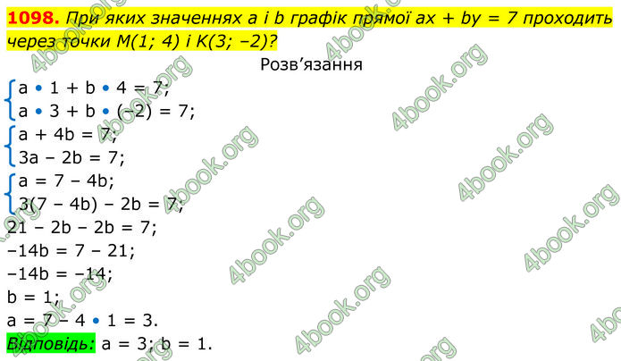 ГДЗ Алгебра 7 клас Бевз (2024)