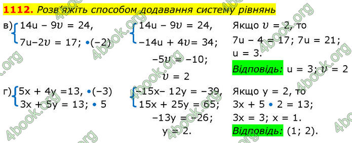 ГДЗ Алгебра 7 клас Бевз (2024)