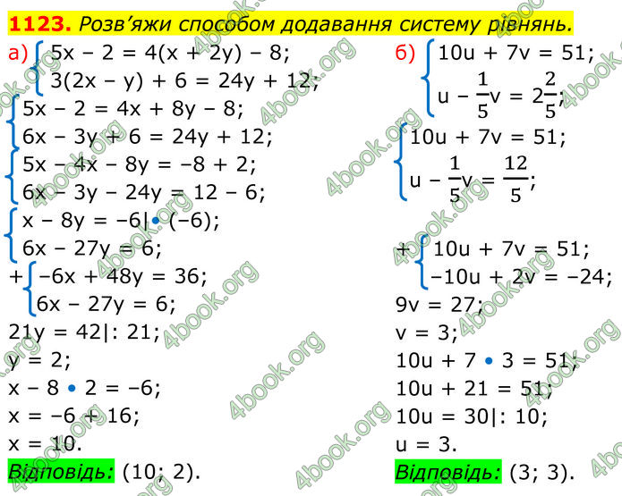 ГДЗ Алгебра 7 клас Бевз (2024)