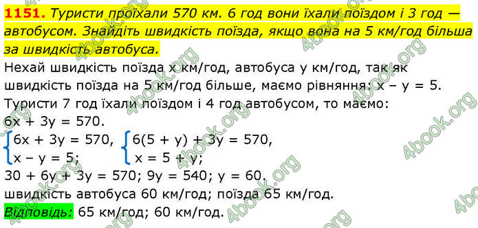 ГДЗ Алгебра 7 клас Бевз (2024)