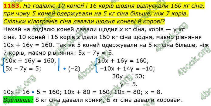 ГДЗ Алгебра 7 клас Бевз (2024)