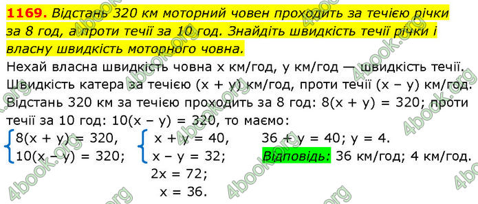 ГДЗ Алгебра 7 клас Бевз (2024)