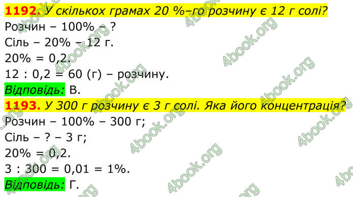 ГДЗ Алгебра 7 клас Бевз (2024)