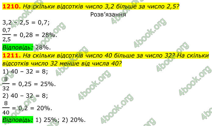 ГДЗ Алгебра 7 клас Бевз (2024)