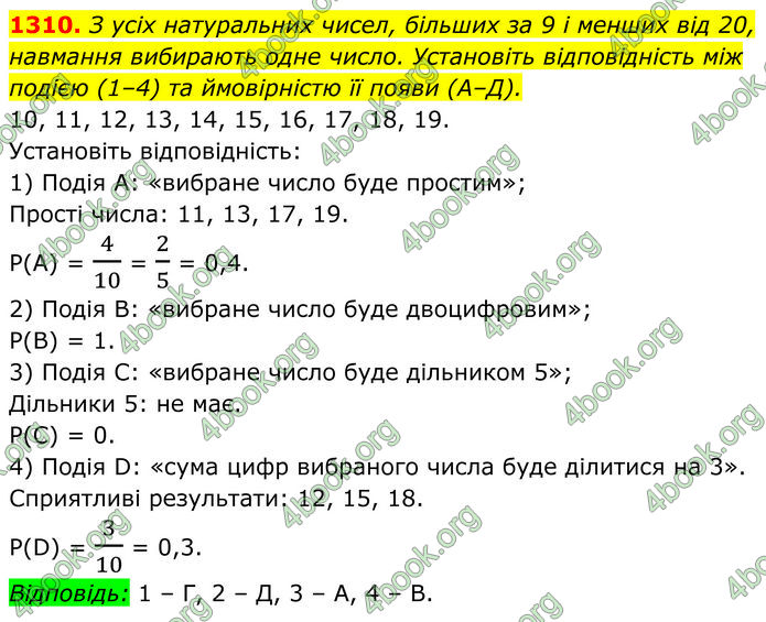 ГДЗ Алгебра 7 клас Бевз (2024)