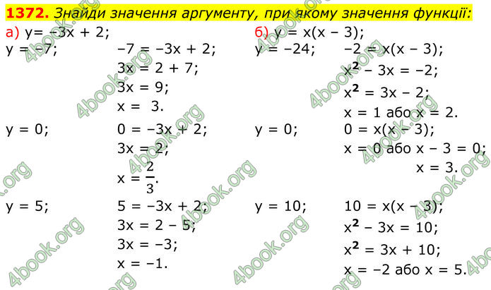 ГДЗ Алгебра 7 клас Бевз (2024)