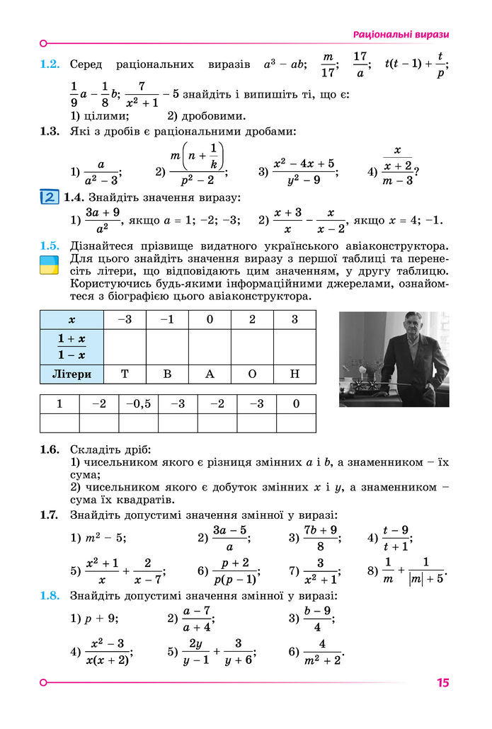 Підручник Алгебра 8 клас Істер (2025)