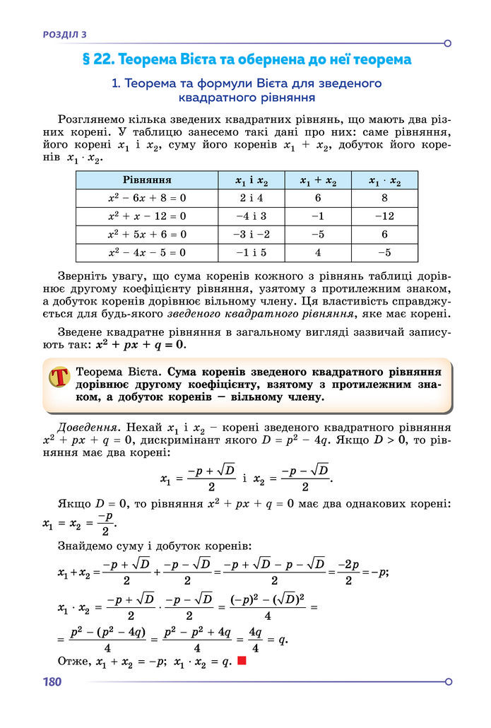 Підручник Алгебра 8 клас Істер (2025)
