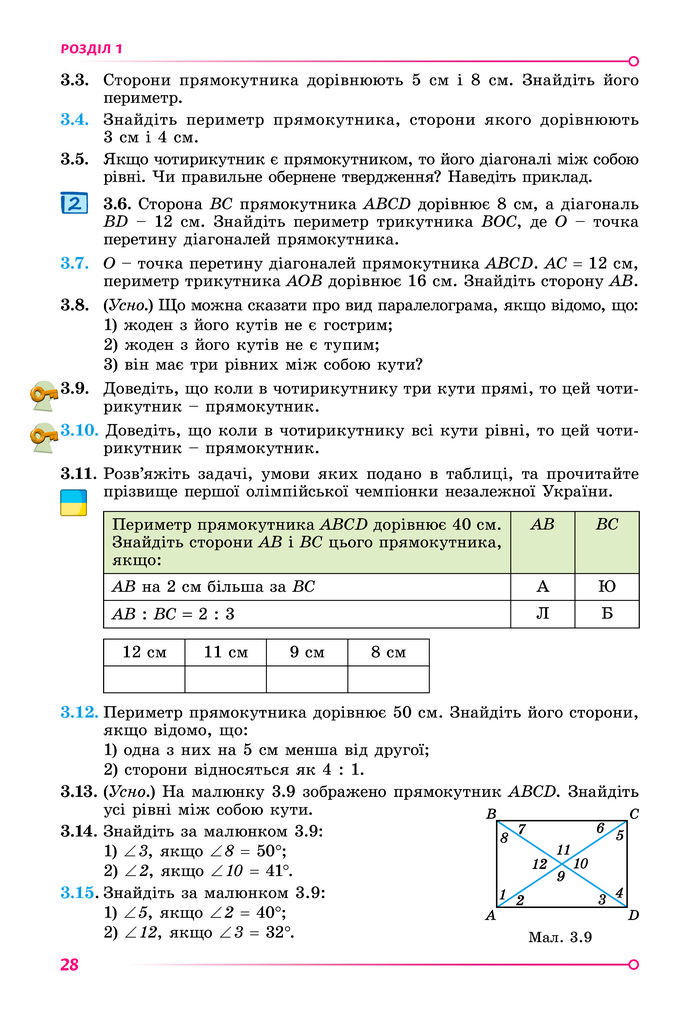 Підручник Геометрія 8 клас Істер (2025)