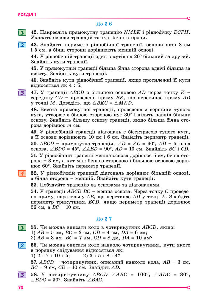 Підручник Геометрія 8 клас Істер (2025)